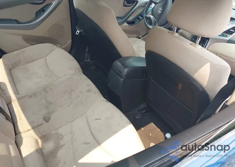 2014 Hyundai Elantra Se из США, поврежденный, VIN KMHDH4AE0EU051389